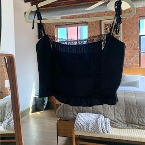 Reformation Top- 100% linen